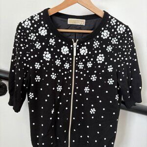 Zippered Cardigan